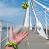 Мяч детский Waboba ball AZ-330-Y Bounceback x Returning moon in Blister (Yellow) (840001933019) изображение 4