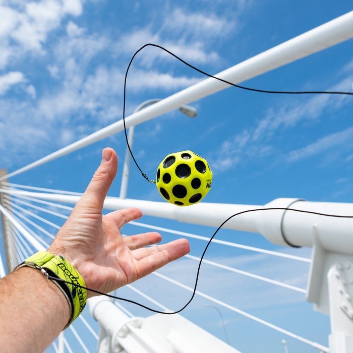 Мяч детский Waboba ball AZ-330-Y Bounceback x Returning moon in Blister (Yellow) (840001933019) изображение 5