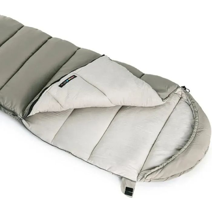 Спальный мешок Naturehike з капюшоном із мішком для зберігання M300 CNK2350WS023, зелений, лівий (6927595776018) изображение 2