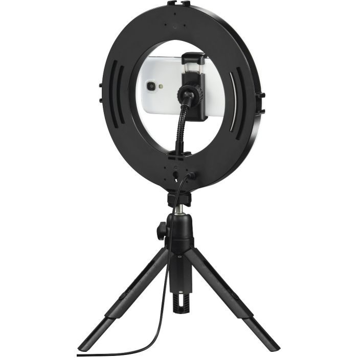 Набір блогера Hama Smartphone Tripod Smart-80 V2, 9.5cм, Bluetooth, LED ring (00004657) зображення 10