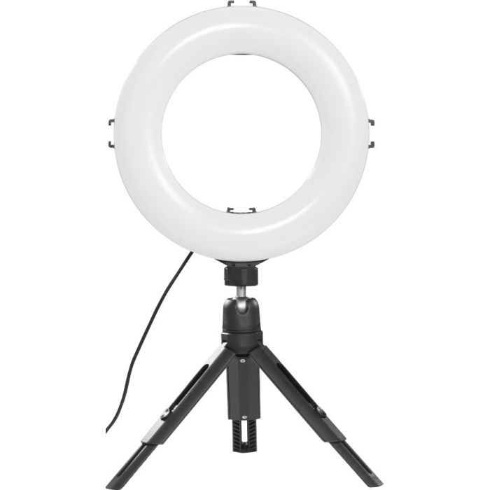 Набір блогера Hama Smartphone Tripod Smart-80 V2, 9.5cм, Bluetooth, LED ring (00004657) зображення 3