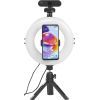 Набір блогера Hama Smartphone Tripod Smart-80 V2, 9.5cм, Bluetooth, LED ring (00004657) зображення 7