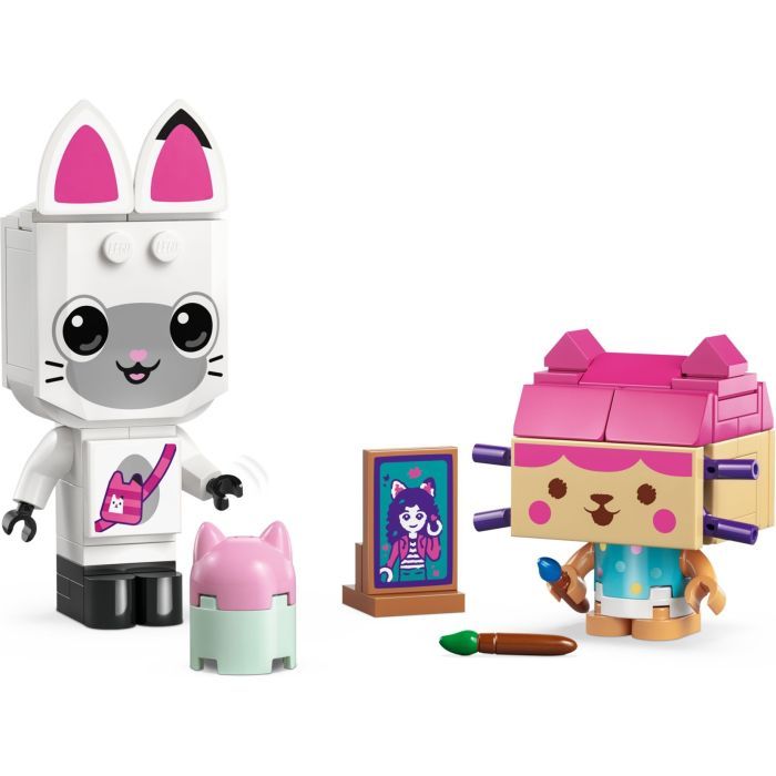 Конструктор LEGO Gabby's Dollhouse Друзья-кошки Габби из кубиков (11215) изображение 6