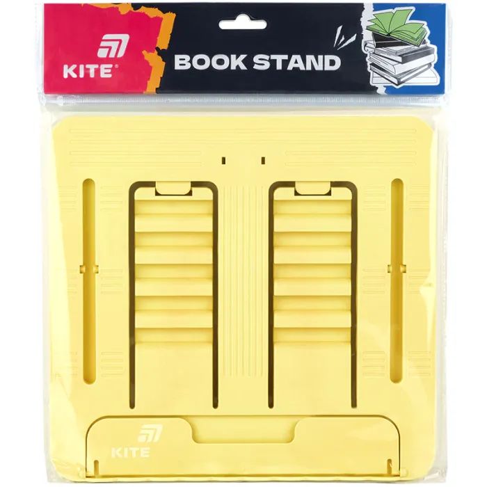 Підставка для книг Kite пластикова, жовта (K25-330-5) зображення 3
