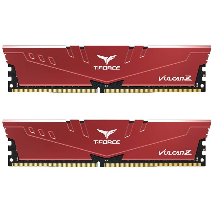 Модуль пам'яті для комп'ютера DDR4 32GB (2x16GB) 3200 MHz Vulcan Z RED Team (TLZRD432G3200C16FDC01)