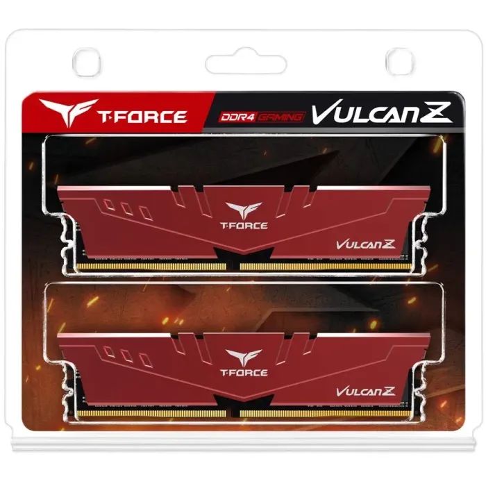 Модуль пам'яті для комп'ютера DDR4 32GB (2x16GB) 3200 MHz Vulcan Z RED Team (TLZRD432G3200C16FDC01) зображення 5