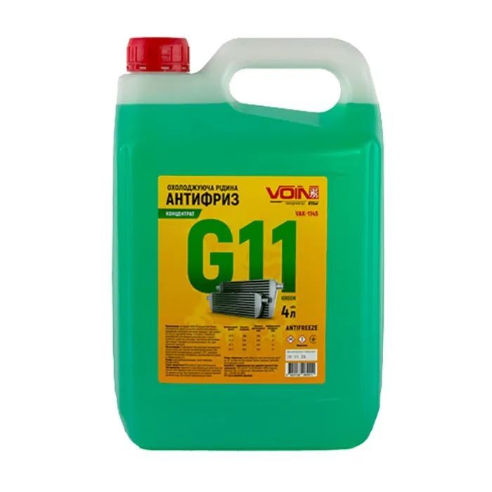 Антифриз VOIN G11 концентрат Green 4л (VAK-1145)