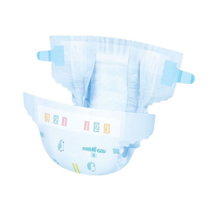 Подгузники GOO.N Plus 4-8 кг Розмір S, на ліпучках 62 шт (21001496) изображение 4