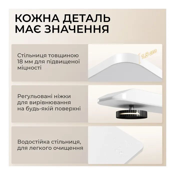 Комп'ютерний стіл Sihoo D03 Walnut/Black (D03-104/D03-108) зображення 11