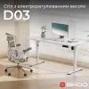 Комп'ютерний стіл Sihoo D03 White (D03-106/D03-107) зображення 3
