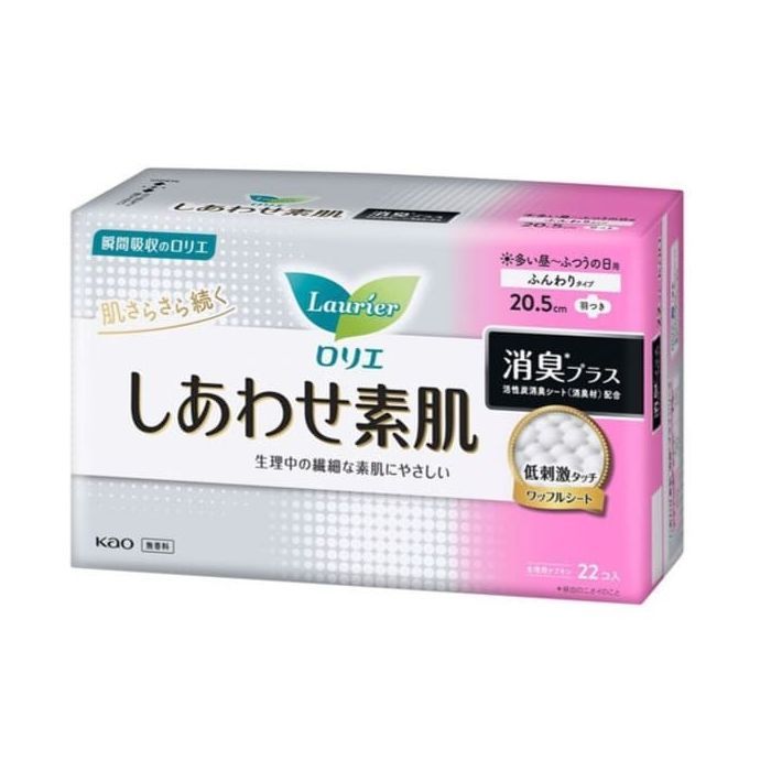 Гигиенические прокладки Kao Laurier Happy Skin Deodorant 22 шт (4901301405029)