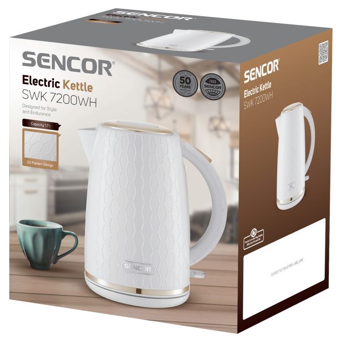 Электрочайник Sencor SWK 7200WH изображение 5