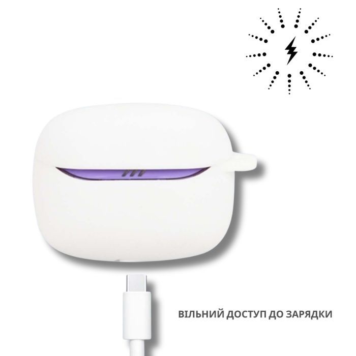 Чехол для наушников BeCover для JBL Tune Beam 2 White (714825) изображение 4