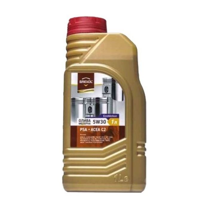 Моторное масло BREXOL EcoMotion 5W30 PSA C2 1л (391518079)