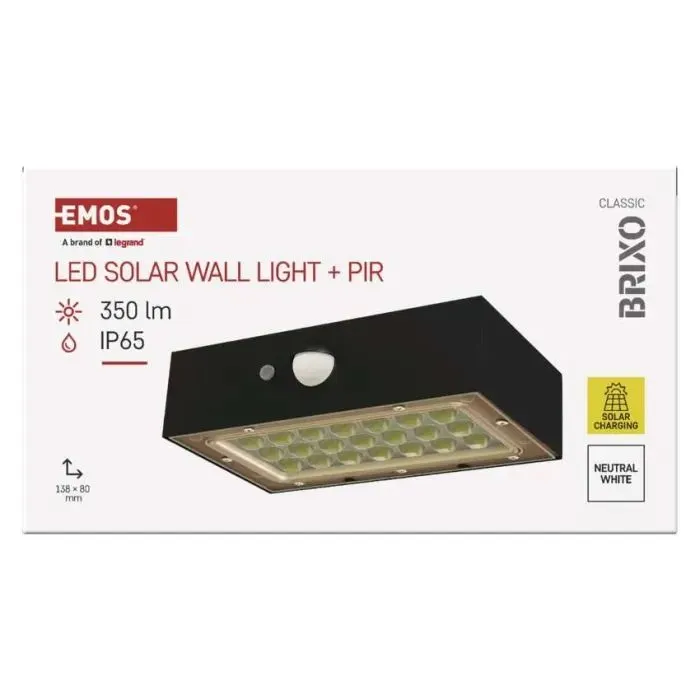 Светильник EMOS 350 лм IP65 4000K PIR (ZG162S) изображение 11