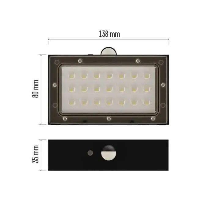 Светильник EMOS 350 лм IP65 4000K PIR (ZG162S) изображение 8
