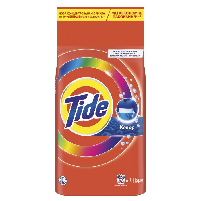 Пральний порошок Tide Color 900 г (8006530172158) зображення 2