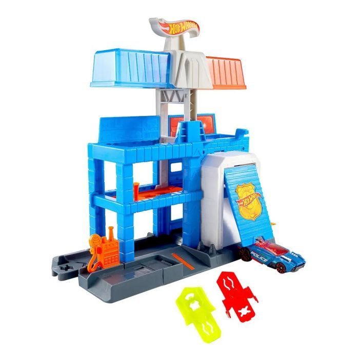 Автотрек Hot Wheels City Поліцейська вежа в місті (JHL74) зображення 2