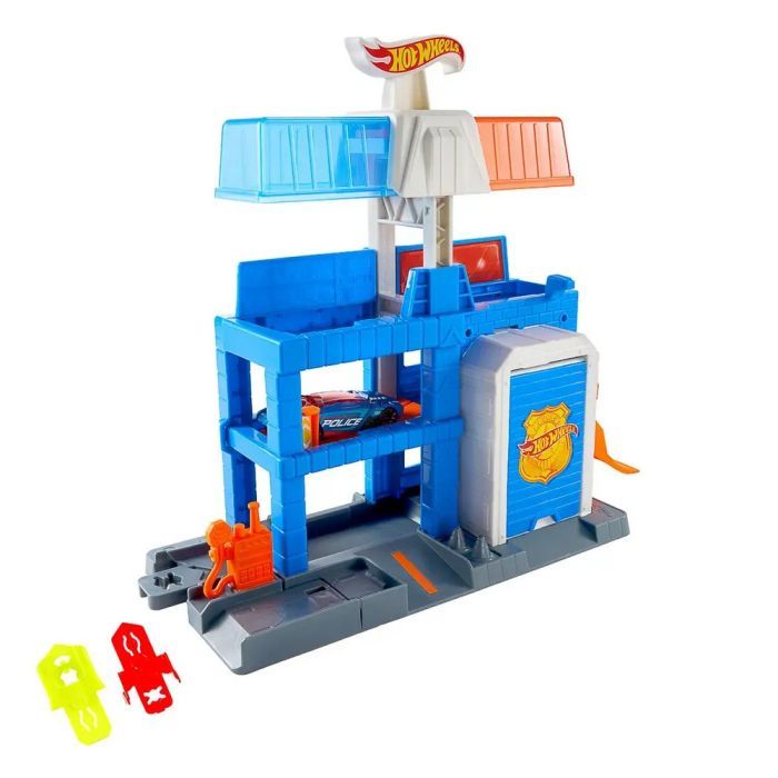 Автотрек Hot Wheels City Поліцейська вежа в місті (JHL74) зображення 3