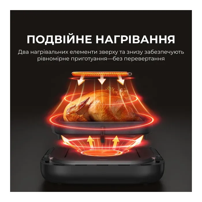 Мультипечь MOVA AeroChef FD10s Pro Black (VFF12A-BL-S) изображение 3