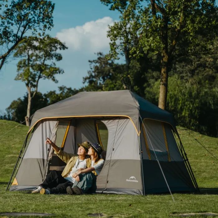 Палатка Naturehike Cape Series 5.2 CNK2450WS037 сіро-коричневий (6927595783887) изображение 9