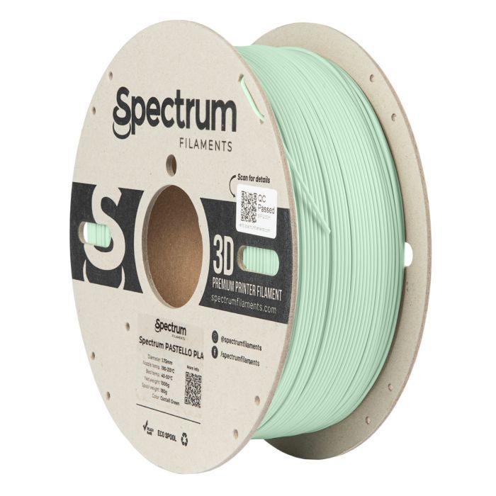 Пластик для 3D-принтера Spectrum PLA Pastello 1.75mm 1kg LEMON CREAM (80729)