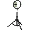 Набор блогера RTAKO ZJ-ZBT01 Live Streaming Stand with Ring Light and Floor Tripod (6942063215400) изображение 2