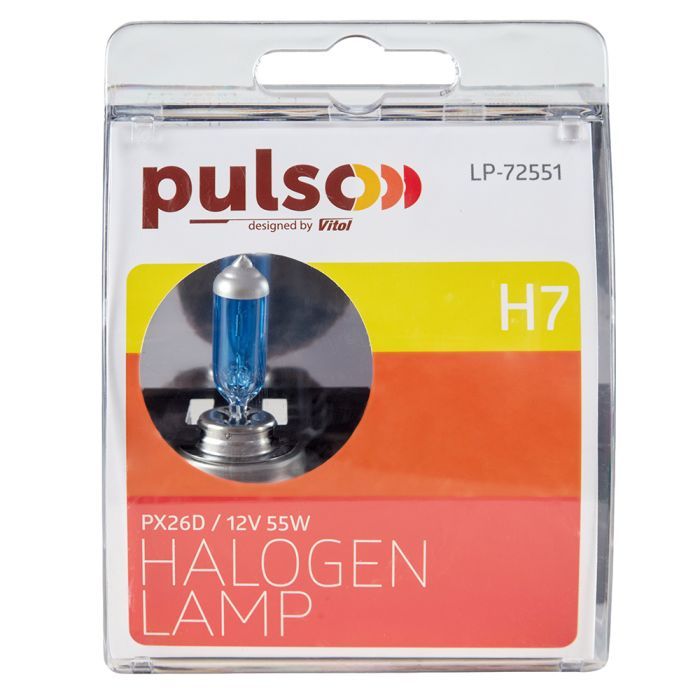 Автолампа PULSO H7/PX26D 12v55w super white/plastic box (LP-72551) зображення 3