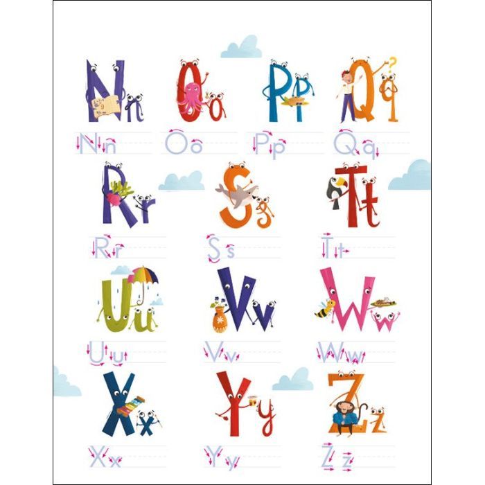 Книга My Funny ABC Sticker Book - Н. Коваль Активний розвиток талантів (9786170975973) изображение 3