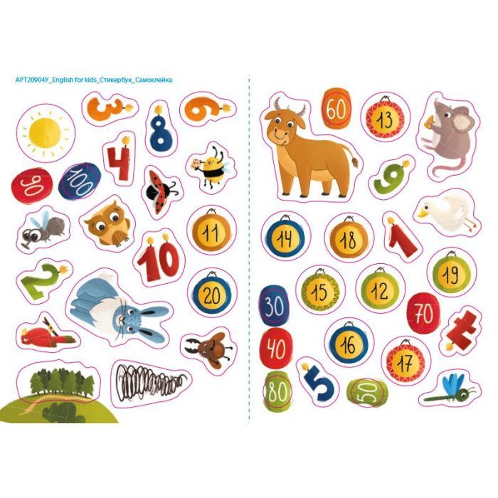 Книга My Funny ABC Sticker Book - Н. Коваль Активний розвиток талантів (9786170975973) изображение 7
