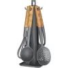 Кухонний набір WINNINGSTAR ST-7507 6 предметів сірий (WNNGS-ST-7507-GR)