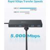 Концентратор USB-C to 4xUSB-A Anker (A8309G11) изображение 4