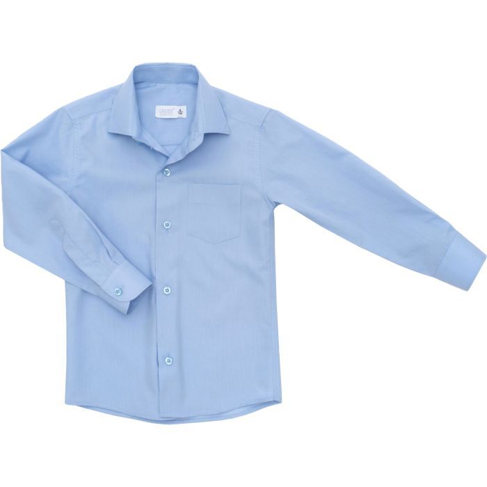 Сорочка дитяча Lakids з довгим рукавом (1551-146B-lightblue)