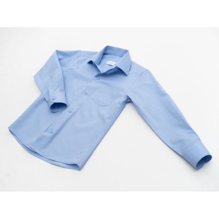 Сорочка дитяча Lakids з довгим рукавом (1551-146B-lightblue) зображення 2