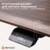 Компьютерный стол Sihoo с электрорегулировкой высоты D07 1.8m Walnut/Black (D07A-101/D07J-101-AB/D07-P) изображение 4