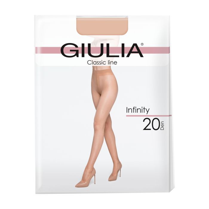 Колготы Giulia Infinity 20 Den Nero - 5XL (4820040121765)