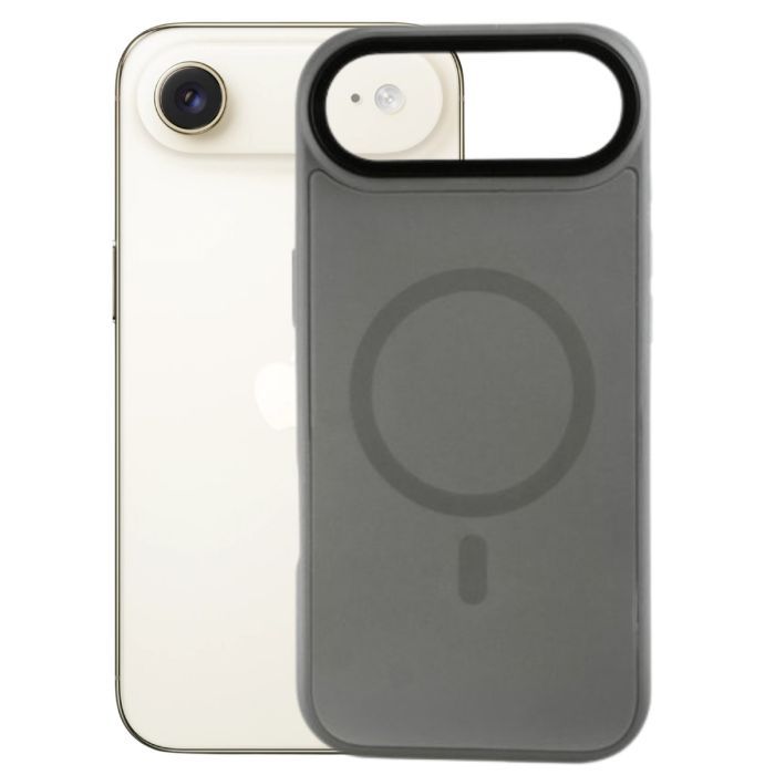 Чехол для мобильного телефона BeCover FIBRA ArcLine MagSafe Apple iPhone 17 Air Gray (715377)