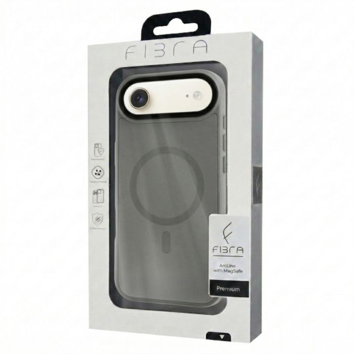 Чехол для мобильного телефона BeCover FIBRA ArcLine MagSafe Apple iPhone 17 Air Gray (715377) изображение 5
