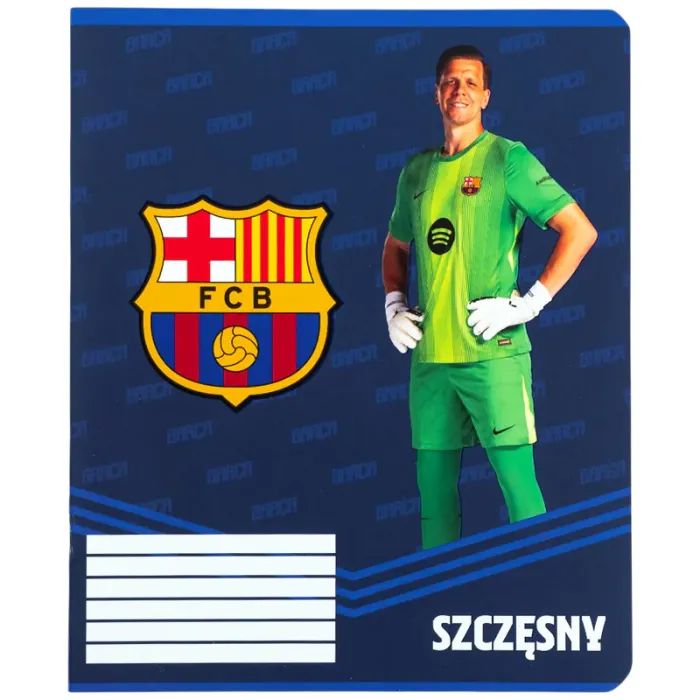 Тетрадь Kite FC Barcelona, 12 листов, клетка (BC26-232) изображение 8