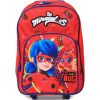 Рюкзак детский Perletti Miraculous LadyBug на колесах, червон (P13119)