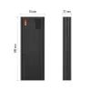 Батарея универсальная EMOS 27000mAh NTBF30, 100W, Pass-through, black (B0561B) изображение 3