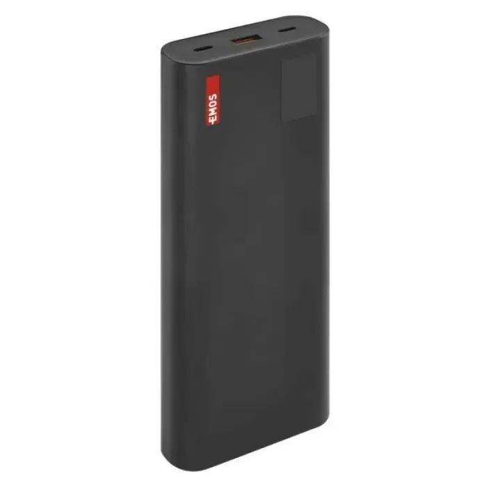 Батарея универсальная EMOS 27000mAh NTBF30, 100W, Pass-through, black (B0561B) изображение 9