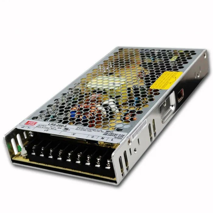 Блок питания для систем видеонаблюдения MeanWell LRS-200-5