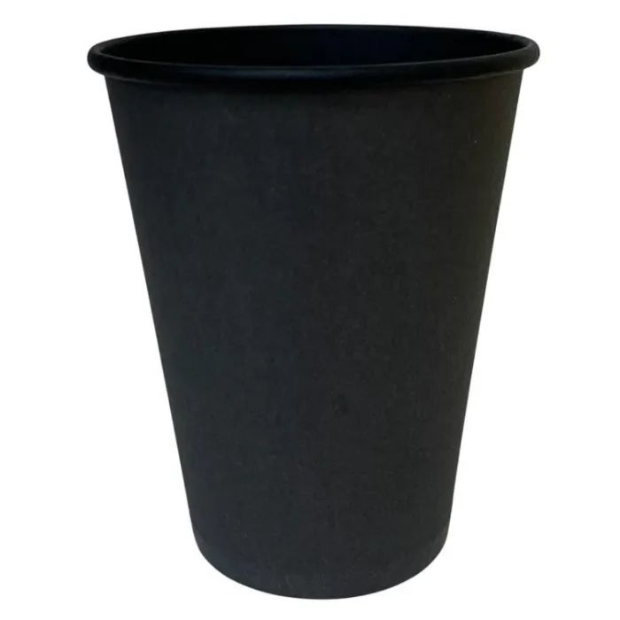 Стакани одноразові Україна паперові 175 мл 50 шт Total BLACK (CUP175BL)