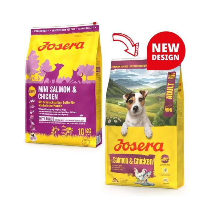 Сухий корм для собак Josera Mini Salmon & Chicken 10 кг (4032254785262) зображення 2