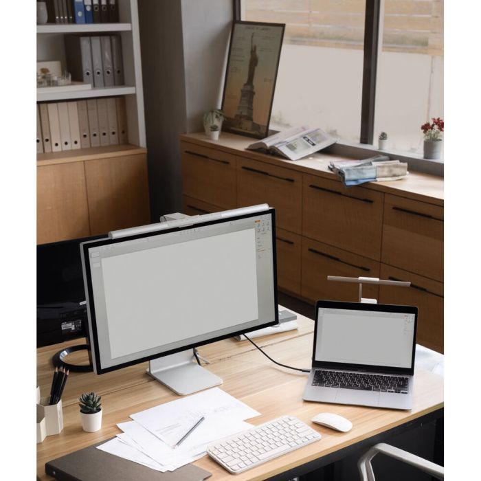 Настольная лампа BenQ CLIP ScreenBar Pro Black (9H.W4KWT.ES3) изображение 7