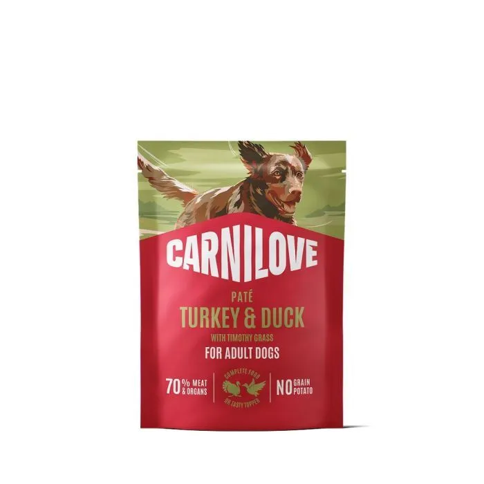 Консерви для собак Carnilove Turkey & Duck with Timothy Grass 300 г (8595602583713)