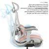 Офісне крісло OfficePro Elite OC950GLP Gray/Light Pink (OC950GLP) зображення 14