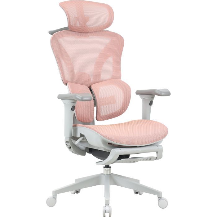 Офісне крісло OfficePro Elite OC950GLB Gray/Light Blue (OC950GLB) зображення 3