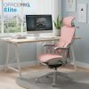 Офісне крісло OfficePro Elite OC950GLP Gray/Light Pink (OC950GLP) зображення 9